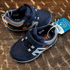 NWT Stride Rite 360 Wide Sneakers Navy Size 6 Toddler Boys Soft Motion Shoes